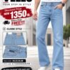 Calvin Klein (CK)Slim bootcut Light wash plain