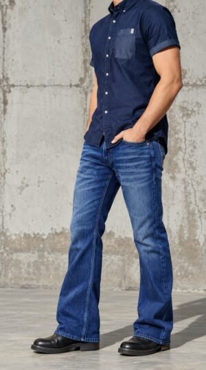 Ck indigo blue Slim bootcut